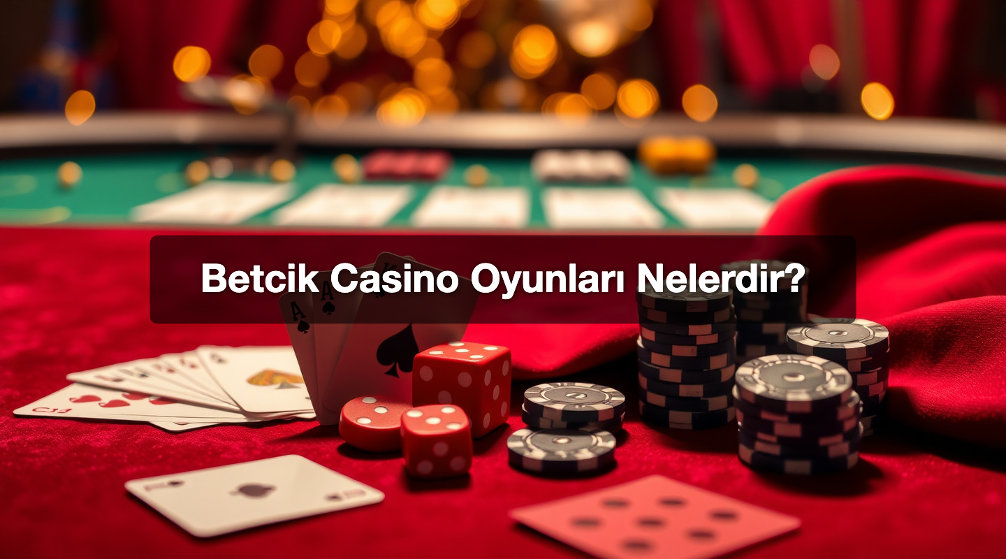 Betcik Casino Oyunları Nelerdir?